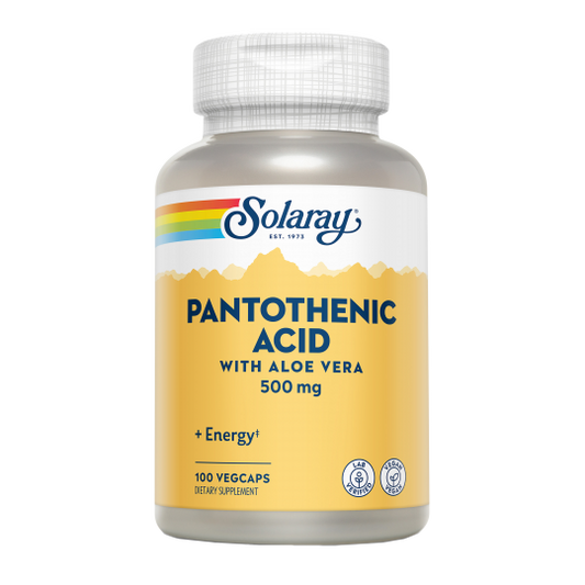 PANTOTHENIC ACID(VITAM.B5) 500MG. - 100 CAPSULAS