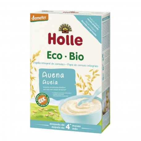 Papillas de copos de avena ecológica, 250 g Holle