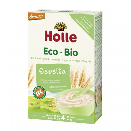 Papillas de harina de espelta ecológica, 250 g Holle