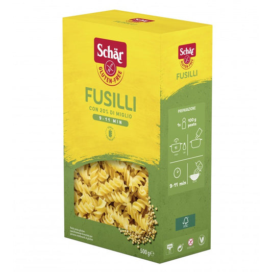 FUSILLI SIN GLUTEN - 500GR.