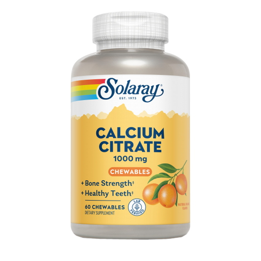 CALCIUM CITRATE MASTICABLE SABOR NARANJA 1000MG. - 60 COMPS