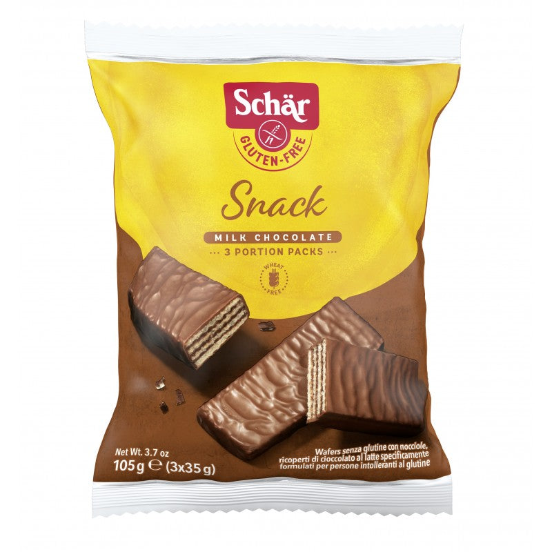 SNACK TRES BARQUILLOS SIN GLUTEN - 105GR.