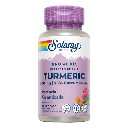 TURMERIC (CURCUMA) 600MG. - 30 CAPSULAS