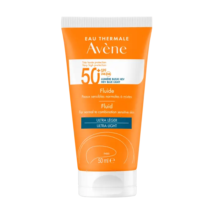 Fluido SPF50+ Toque seco Piel normal y mixta