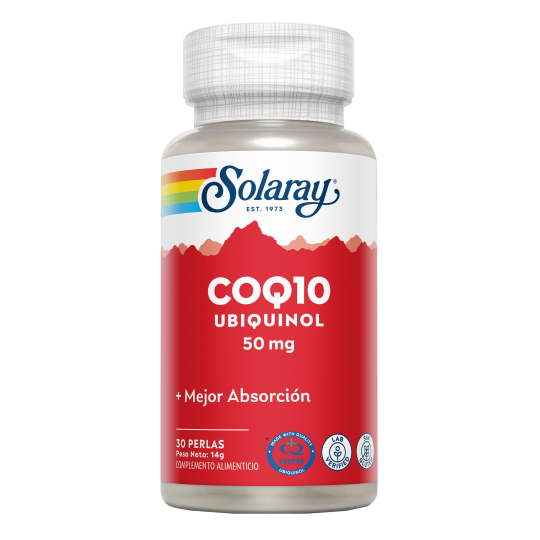 COENZIMA Q10 UBIQUINOL 50MG. - 30 PERLAS