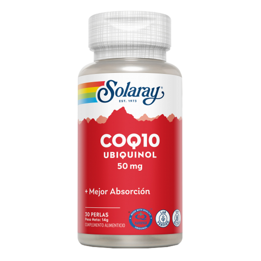 COENZIMA Q10 UBIQUINOL 50MG. - 30 PERLAS