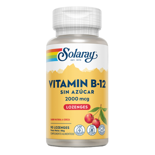 Vitamina B12 2000 mgc (apta veganos) - 90 caps