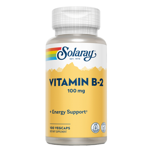 VITAMINA B2 100MG. - 100 CAPSULAS